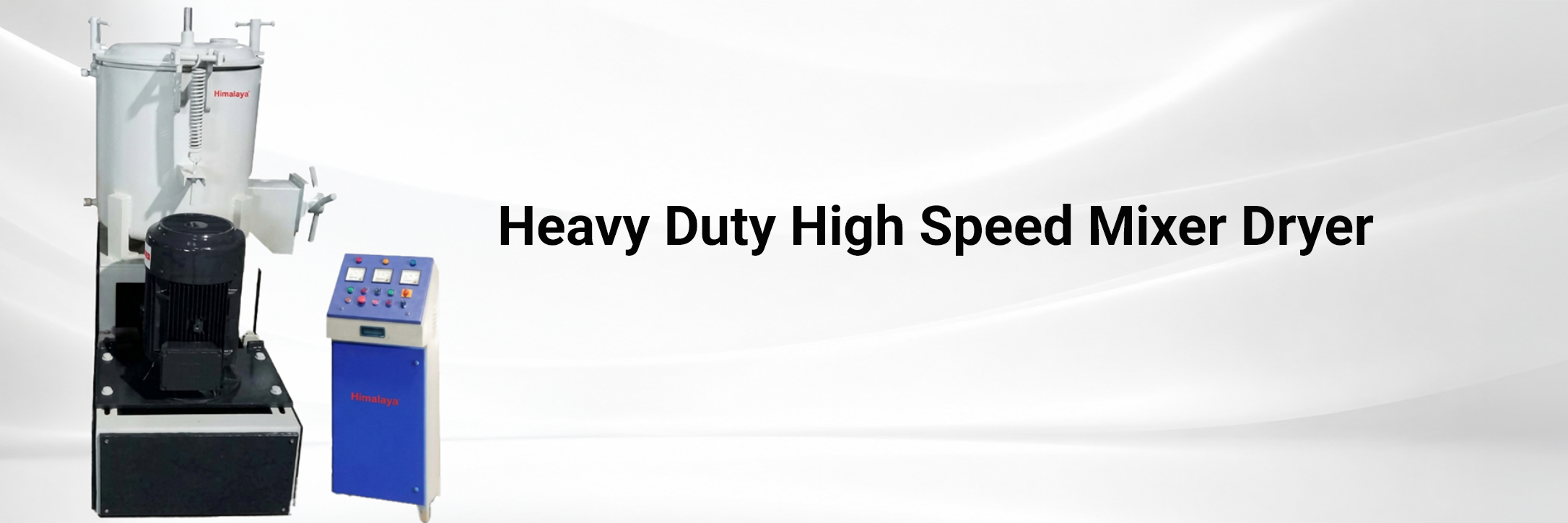 Heavy Duty High Speed Mixer Dryer Banner