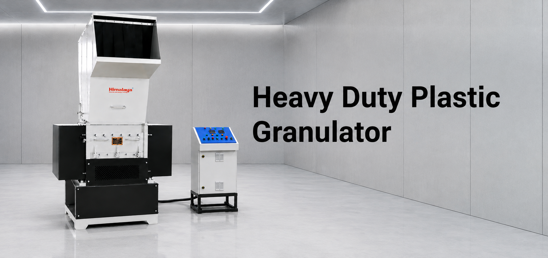 Heavy Duty Plastic Granulators Machine Banner