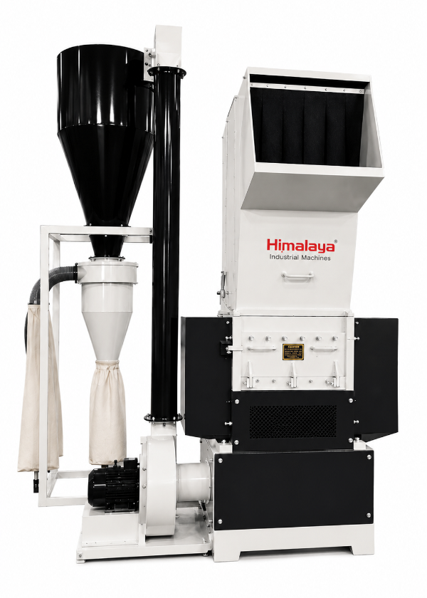 Waste Shredding Machine with Blower & Cyclone